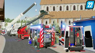 LS22 - Lebensgefahr auf Baustelle: Feuerwehreinsatz 🚒