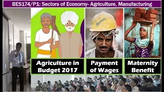 BES174/P1: Sectors of Economy- Agri to Mfg: Schemes, Acts, Policies