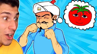 Can The Akinator Guess Mr. Tomatos?