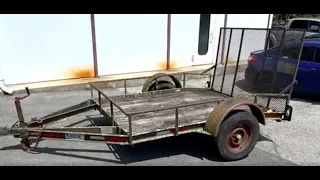 Restoring A Utility Trailer