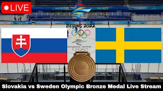 Slovakia vs Sweden 4-0 Highlights Men's Olympic Hockey Bronze Medal Game | Beijing Winter Olympics