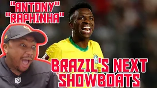 Brazil's Next Showboats | Vinicius x Antony x Raphinha | HD REACTION