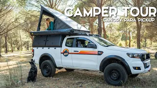 Camper Tour! Canopy for Pickup