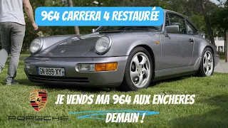 Je vends la 964 aux enchères demain !