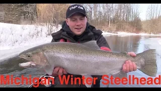 Michigan Winter Steelhead Fishing