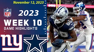 New York Giants vs Dallas Cowboys 11/12/23 FULL GAME Highlights Week 10 | NFL Highlights Today