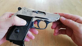 Reck Modell PK 800 chrom 8mm K. Schreckschußpistole - VERKAUFT