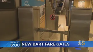 BART Installs Tougher Fare Gates At Rockridge Station