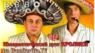 Юмористический дуэт КРОЛИКИ на BamBarBia.TV