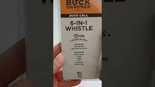 Манок на утку универсальный Buck Garrdner Whistle 6 in 1