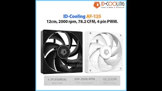 Quạt ID-Cooling AF-125, 12cm, 2000rpm, 78.2CFM, 4 pin PWM.