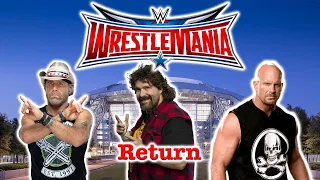 WrestleMania 32 - Shawn Michaels, Mick Foley, & "Stone Cold" Steve Austin return LIVE