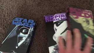 My Star Wars VHS Collection