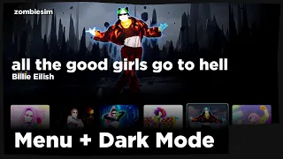 Just Dance 2021: Menu + Dark Mode (Fanmade Concept)