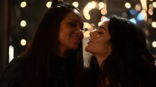 Lucifer  Season 6   Kissing Scenes   Maze and Eve Lesley Ann Brandt and Inbar