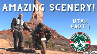 Adventure Motorcycle Ride in Valley of the Gods, Utah: Pt 1