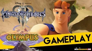 Kingdom Hearts 3 - Olympus Gameplay