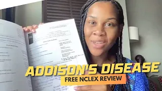 Monday Motivation: Addison's Disease (Free NCLEX Review)