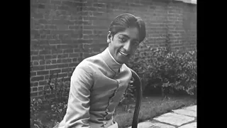 J. Krishnamurti with Dr. Annie Besant in 1926