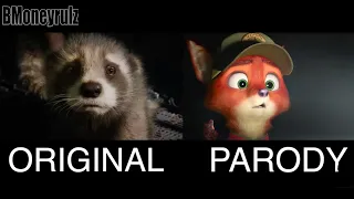 Disney/Pixar's GUARDIANS of the GALAXY 3 Side-by-Side W/ Original Trailer