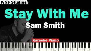 Sam Smith - Stay With Me Karaoke Piano & Strings