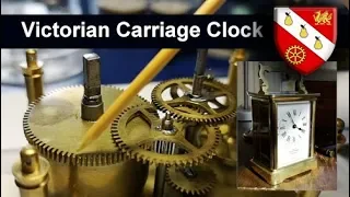 Clock Repair - Victorian Carriage Clock with Cylinder Escapement