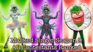 Masked Singer Season 9 | All Contestants Ranked