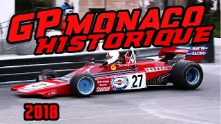 11th Grand Prix de Monaco Historique 2018. F1 race cars. Old school F1 sound!
