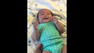 4 Month Old Baby Development Giggling and Laughing