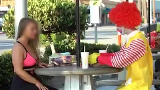 GOLD DIGGER Prank As Ronald McDonald! INSANE #JoshPalerLin