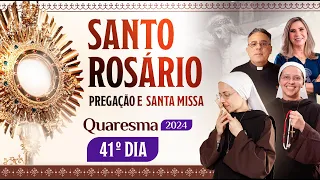 Santo Rosário da Madrugada 4h | Quaresma 2024 - 41º Dia | 25/03 | Instituto Hesed