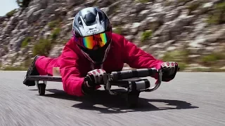 Homemade Racer with NO BRAKES! 50 MPH!