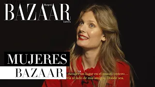 Constance Jablonski recorre las calles de Madrid | Harper's Bazaar España