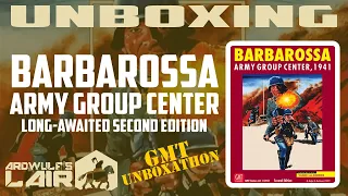 Unboxing Barbarossa Army Group Center (GMT Games 2022 2nd Edition)