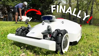 Say Goodbye To Mowing! Luba 2 AWD Robotic Lawn Mower Takes Over!