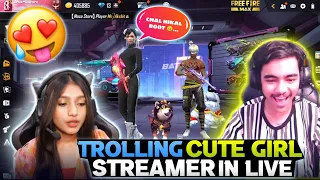 FLIRTING WITH CUTE GIRL STREAMER😱