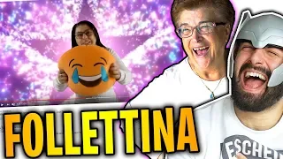 REAZIONE alla CANZONE DI FOLLETTINA CREATION - La REGINA di YOUTUBE