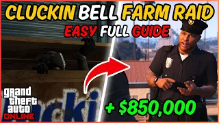 CLUCKIN BELL FARM RAID IS EASY & FUN ! Full Guide Best Way To Make Money Solo GTA Online