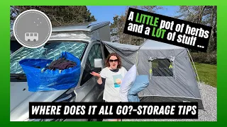Family Campervan Storage | Ford Nugget | Weekend in Pembrey
