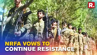 NRFA Continues Training In Panjshir Valley, Holds Up Resistance Against Taliban