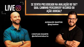 TAF nos concursos públicos: recurso administrativo ou ação judicial? Live com Cristian Duarte CK TAF