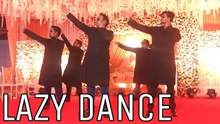 Lazy Dance | All Boys Act| Emotionless Dance| Funny Act| Wedding Choreography| Bolly Garage