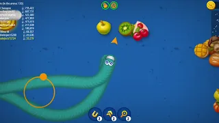 worm zone 3D gameplay Best skill #gaming #wormszone #viral #snakevideo #worms #wormate #viralvideo
