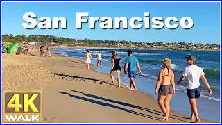 【4K】WALK San Francisco beach Maldonado URUGUAY 4k video UY