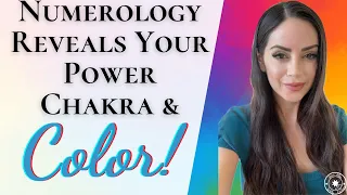 Numerology Reveals Your POWER Color | What Colors Best For You & Main Chakra Based On Your Birthday