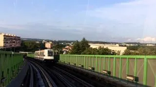 Toulouse Metro - Line A - Balma Gramont to Rosearie - onboard