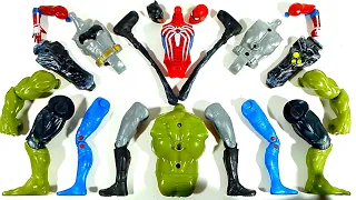 AVENGERS TOYS ASSEMBLE SIREN HEAD VS HULK SMASH VS SPIDERMAN VS BATMAN