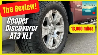 13k review of the Cooper Discoverer AT3 XLT truck tires