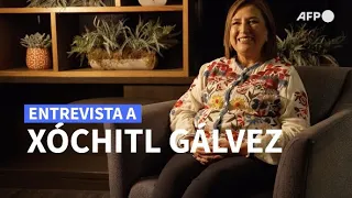 Xóchitl Gálvez  en entrevista para @afpes  l 08/09/23