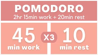 Técnica Pomodoro 45/10 - Pomodoro Timer